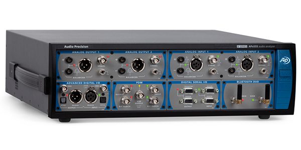 APx555 高性能,模块化双通道音频分析仪